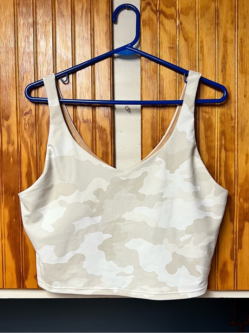 Womens Old navy Camo Crop Tank Top size XL